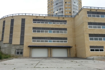 Фасад гаражного комплекса